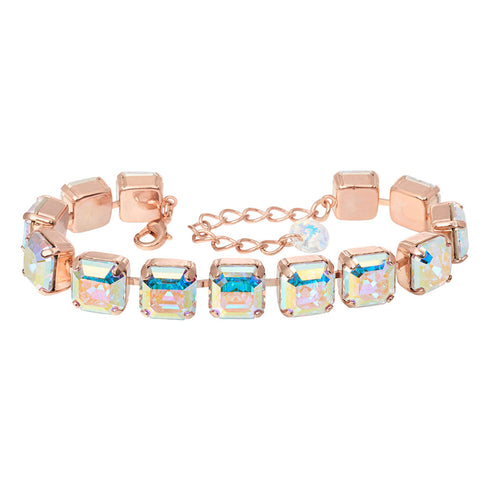Браслет "Imperial (Aurora Borealis)" с кристаллами Swarovski™
